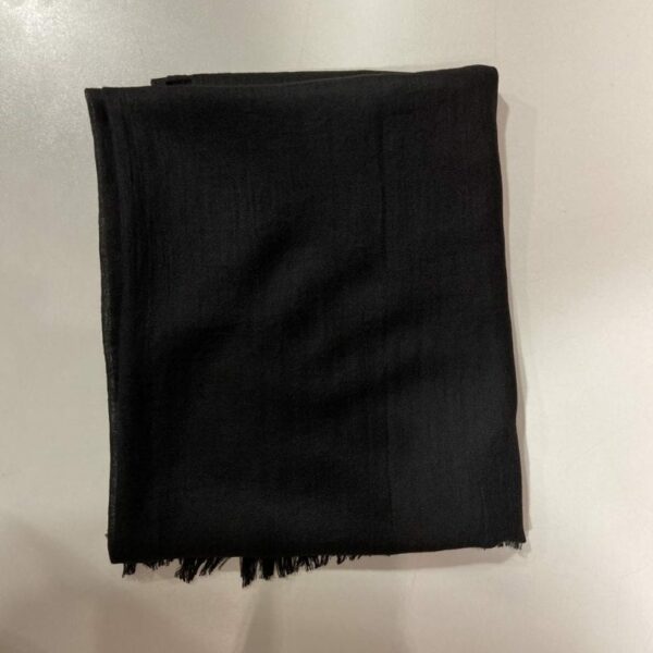 black sjaal