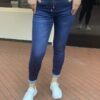 Jewelly jogging jeans donker blauw