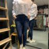 Jewelly (Luxury Limted Edition) jogging jeans met bies blauw