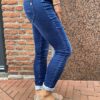 Jewelly jogging jeans met koord blauw