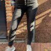 Toxik3 high waist jeans zwart/grijs