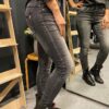 Jewelly Jeans knoopsluiting zwart/grijs