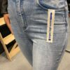 Queen Hearts Extra high waist jeans licht blauw