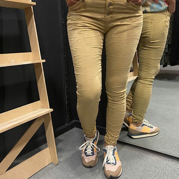 Jewelly Jeans knopensluiting khaki
