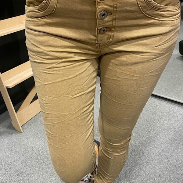 Jewelly Jeans knopensluiting khaki
