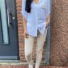 Jewelly Jeans ritssluiting beige