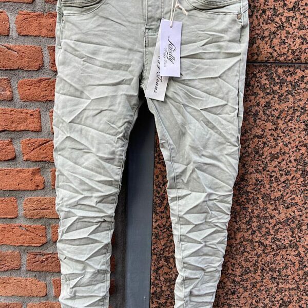 Jewelly Jeans ritssluiting groen