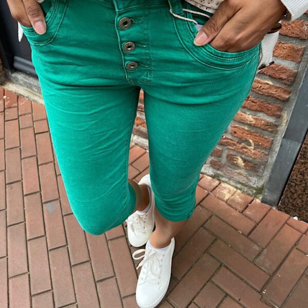 Jewelly (Lexxury) Capri jeans gucci groen