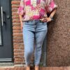 Monday premium slijtage plekken jeans blauw