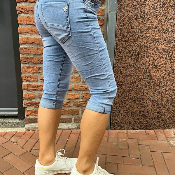 jewelly jeans capri lichtblauw
