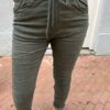 Karostar jogging jeans legergroen