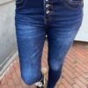 Jewelly Jeans knopensluiting donkerblauw