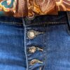 Jewelly Jeans fancy knopensluiting blauw