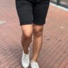 Jewelly jeans short zwart