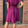 Jurk “Mila” wijn onesize 36/42
