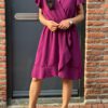 Jurk “Mila” wijn onesize 36/42