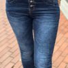 Jewelly Jeans fancy knopensluiting donker blauw