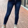 Jewelly Jeans fancy knopensluiting donker blauw