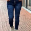 Jewelly Jeans fancy knopensluiting donker blauw