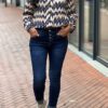 Jewelly Jeans fancy knopensluiting donker blauw