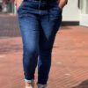 Karostar jogging jeans donkerblauw