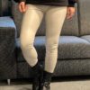 Norfy leatherlook legging off-white