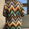 Travel blouse Zigzag multicolor