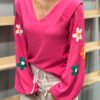 Musthave blouse Flowers fuchsia