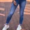 Jewelly jogging jeans lichtblauw