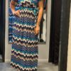 Travel Jurk “Zigzag” multicolor onesize 36/42