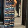 Travel Jurk “Zigzag” multicolor onesize 36/42