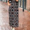 Travel Jurk “Maya” zwart onesize 36/42