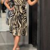 Travel Jurk “Emilia” zwart onesize 36/42