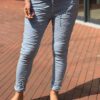 Basic stretchbroek jeans blauw One size 38/42