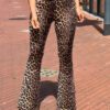 Travel Flared broek ´BY Swan´ Panterprint