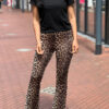 Travel Flared broek ´BY Swan´ Panterprint