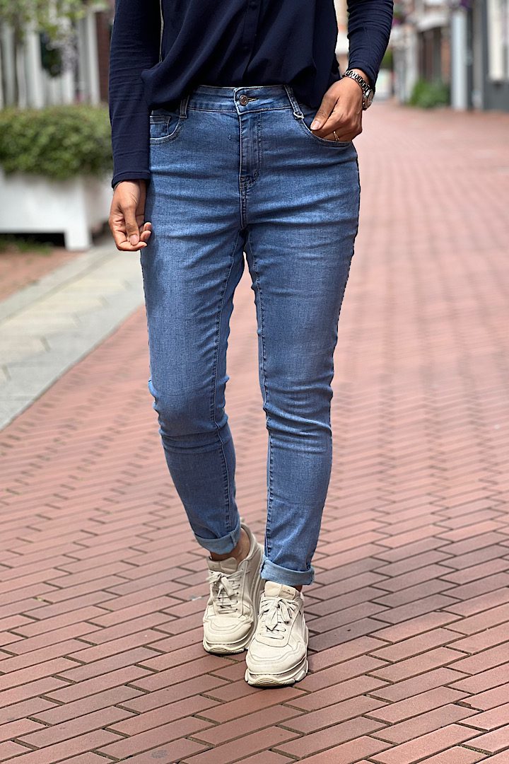 Monday premium jeans blauw