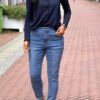 Monday premium jeans blauw