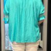 Blouse Issyma turquoise