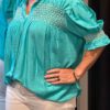 Blouse Issyma turquoise