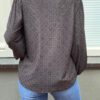 Musthave broderie blouse zwart