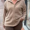 Corduroy blouse dames