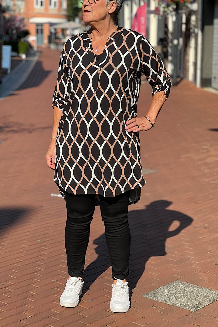 Travel tuniek all-over print