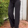 Wide Leg Broek met Naad