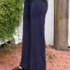 Wide Leg Broek met Naad