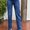 Goodies wide leg Jeans donkerblauw