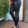 Monday Glitter Leatherlook broek