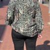 Viscose Blouse met Dierenprint