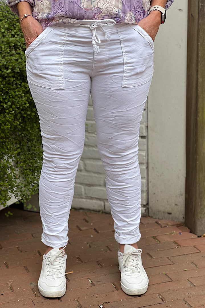 Melly & Co jogging jeans wit