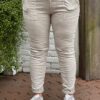 Melly & Co jogging jeans beige